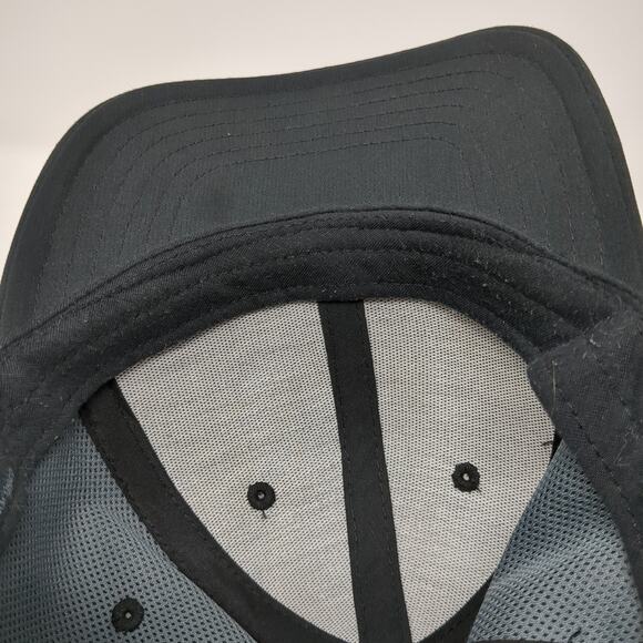 Under Armour Strapback Baseball Cap Black One Size Adjustable Classic Fit - Picture 8 of 9